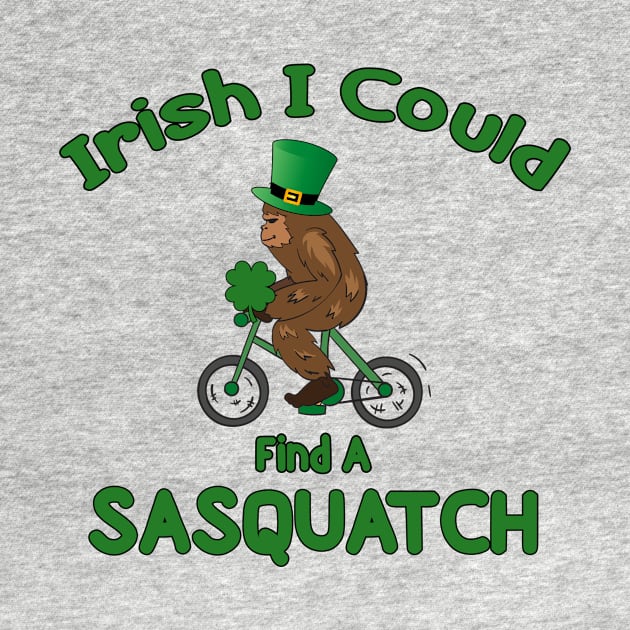 Irish Big Foot for Saint Patrick's Day by 4Craig